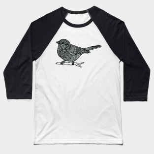 Robin (Design on Front) Baseball T-Shirt